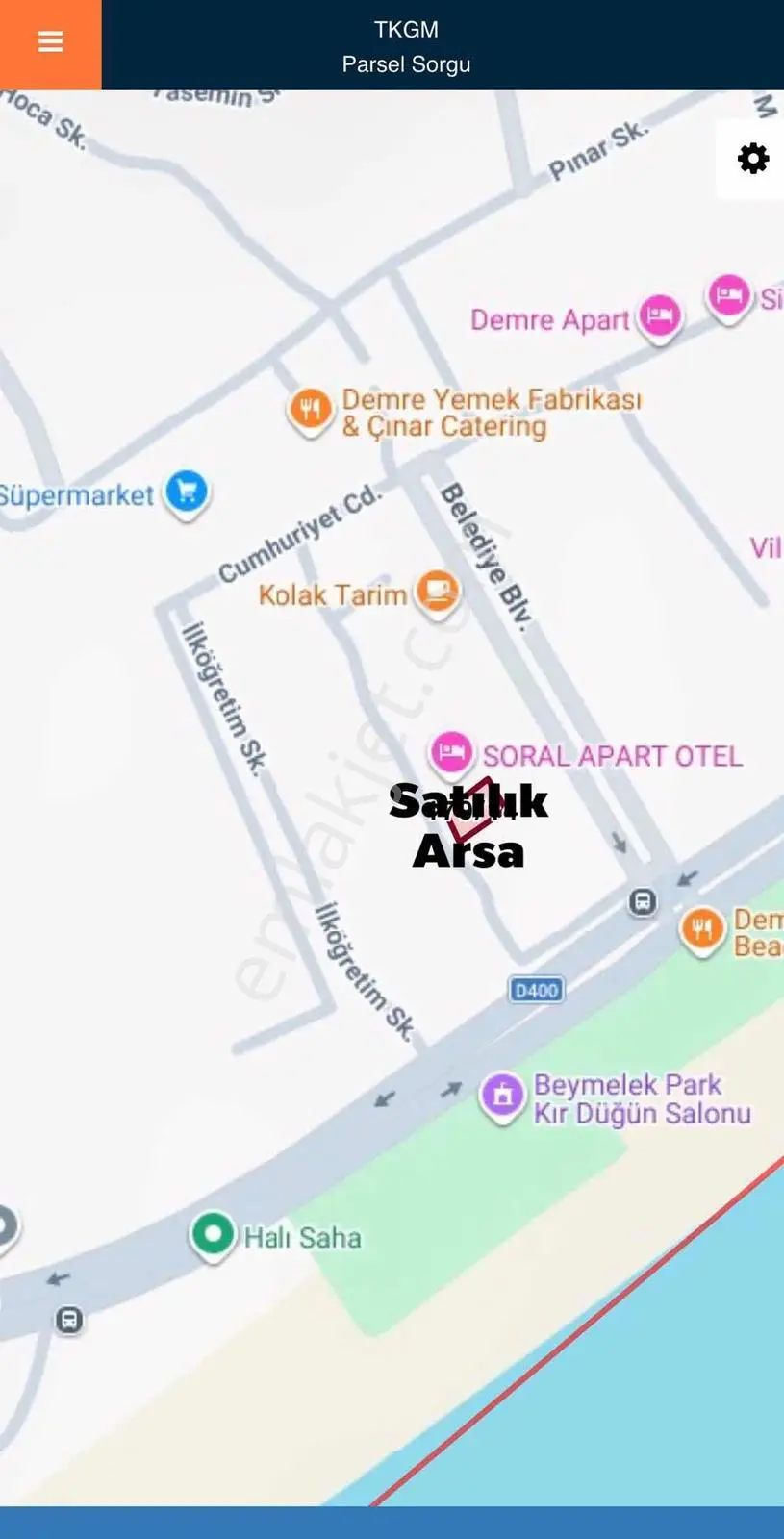 Denize 200 Mt Mesafede İmarlı Demre De — görsel 6