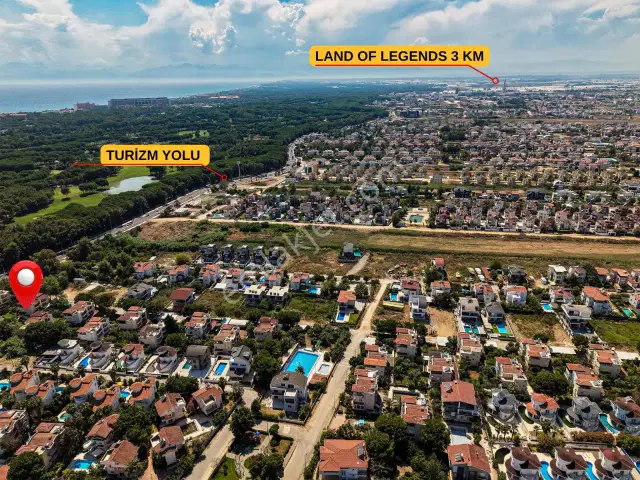 Belek Site İçinde Geniş Bahçeli Teraslı 3+1 Satılık Villa — görsel 8