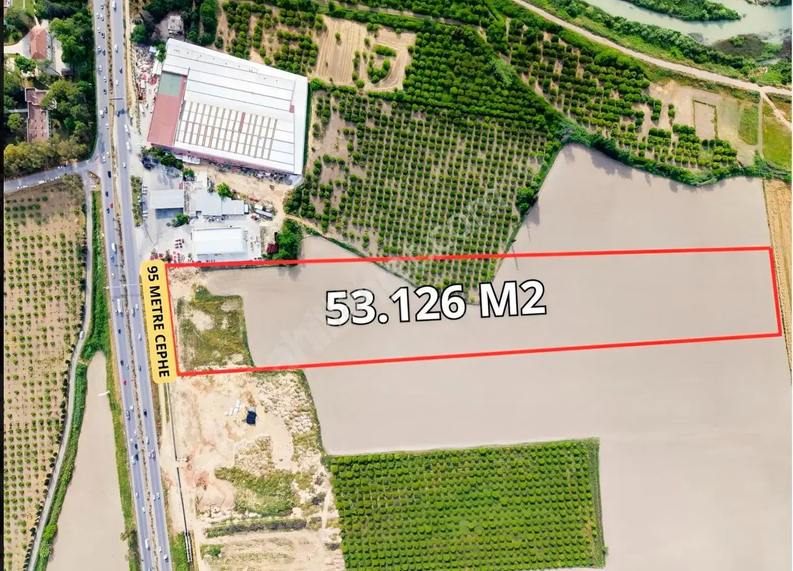 Aksu Solak Çevre Yoluna Cephe Depoya Uygun 53.126 M2 Satılık — görsel 2