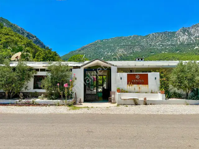 Adrasan 1208m2 Köşe Arsalı Belgeli 3 Özel Villa