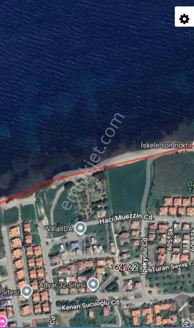 Balıkesir Burhaniye'de Denize 194 M. Mesafede Vılla Arsası — görsel 4