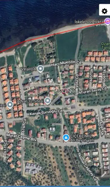 Balıkesir Burhaniye'de Denize 194 M. Mesafede Vılla Arsası — görsel 5