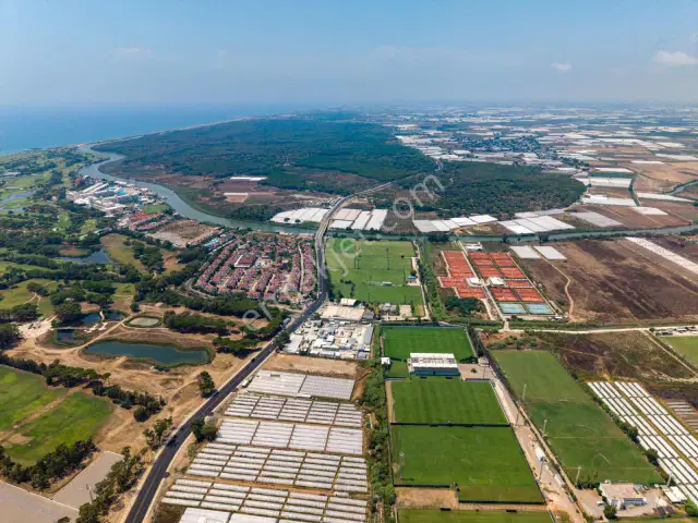 Belek Oteller Bölgesinde Ana Yola Sıfır 6.120 M2 Hisse Satılık