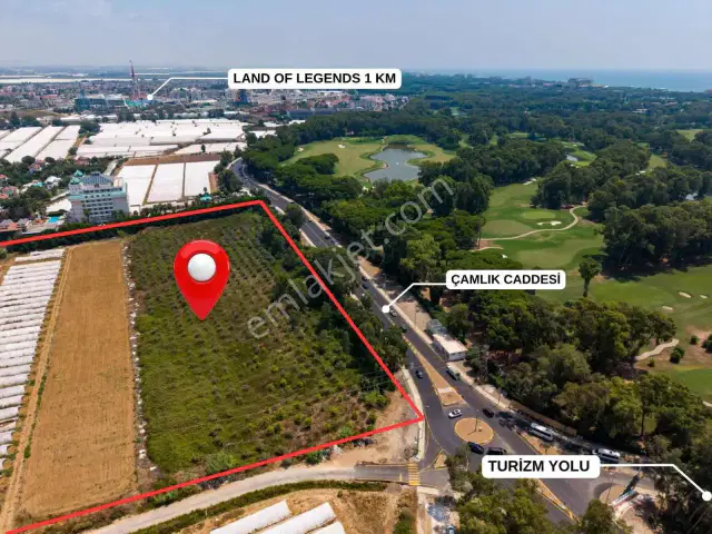 Belek Oteller Bölgesinde Ana Yola Sıfır 6.120 M2 Hisse Satılık — görsel 12