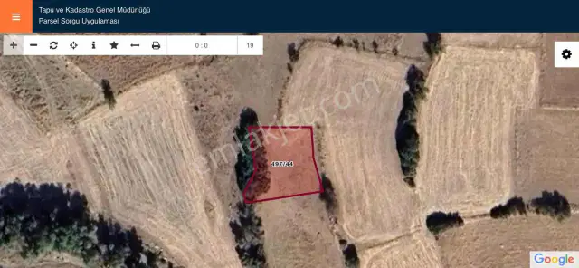 Çavdır Dengere Köyünde Satılık 612 M2 Tarla — görsel 3