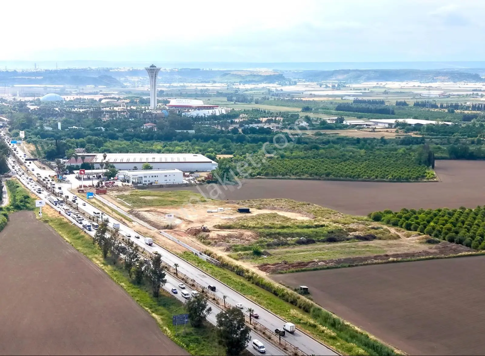 Aksu Solak Expo 2016 Yanı Satılık 46.613 M2 Narenciye Bahçesi