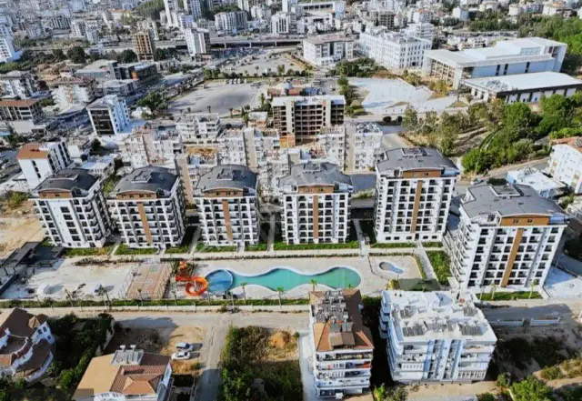 Serik-satılık-heaven Garden Residence 1+1 Daire