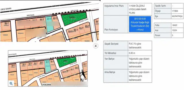 Lara Ermenek'te Kaçırılmaz Fırsat! Çift Yola Cepheli 668 M² Arsa