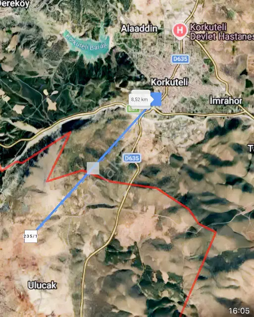 Korkutelı Fırsat Tarla — görsel 1