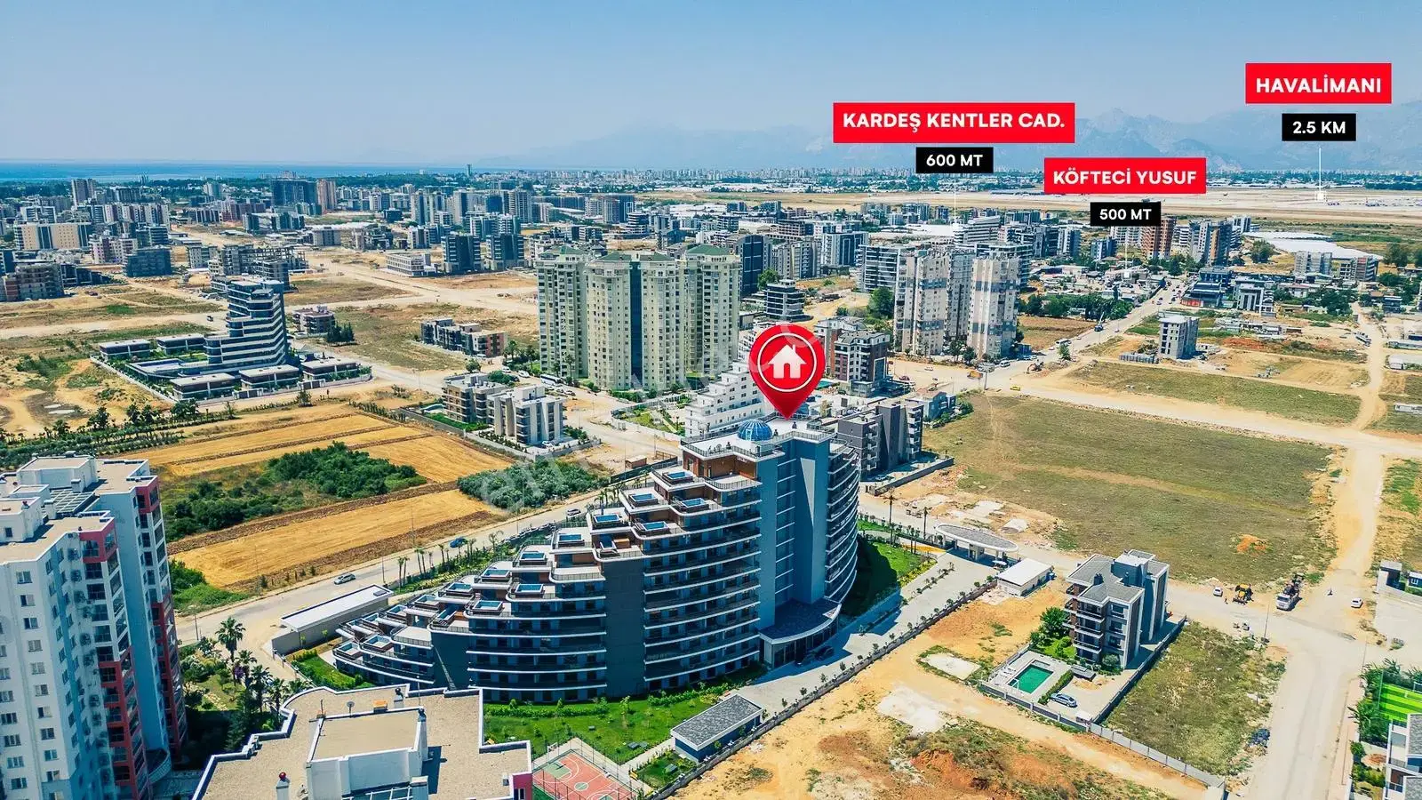 Altıntaş Beyond All'da 1+1 Ara Kat Havuz Cephe Kiralık Daire — görsel 29