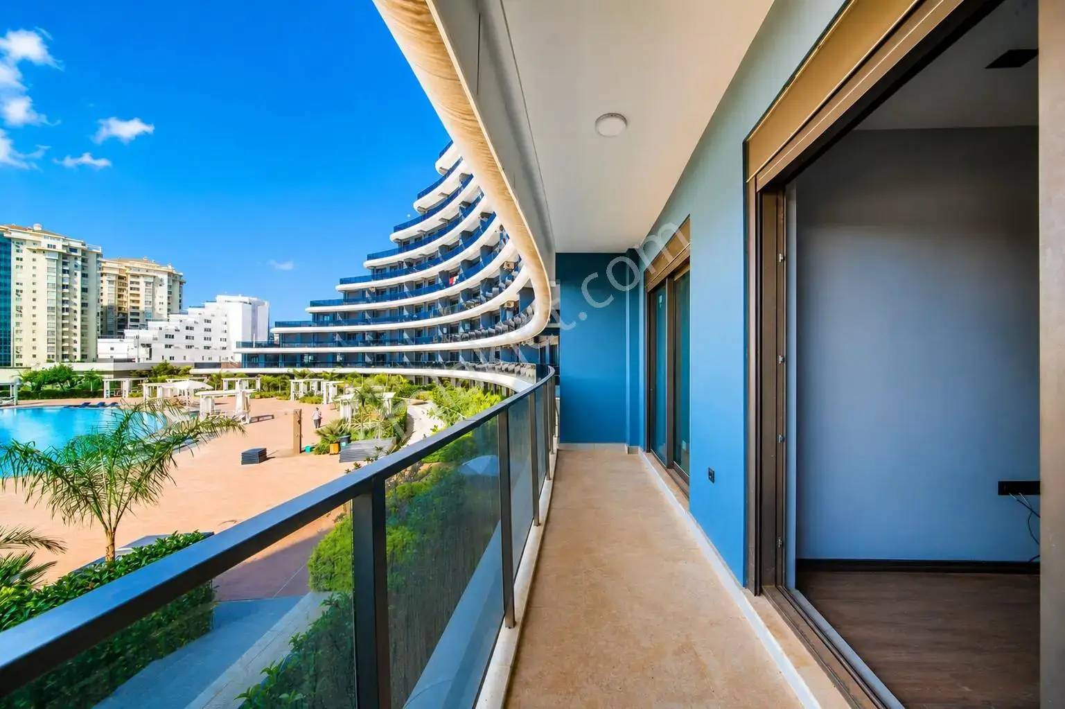 Altıntaş Beyond All'da 1+1 Ara Kat Havuz Cephe Kiralık Daire — görsel 30