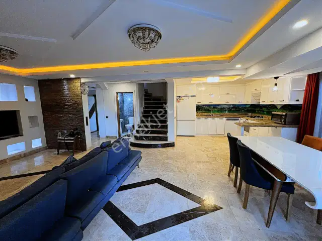 Ermenekte Ful Deniz Manzaralı Full Lüks Eşyalı Müstakil Villa — görsel 21