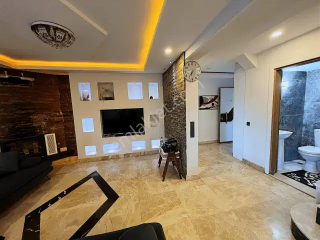 Ermenekte Ful Deniz Manzaralı Full Lüks Eşyalı Müstakil Villa — görsel 30