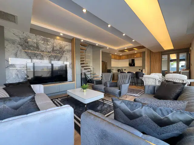 SATILIK LUX AKILLI VİLLA 5+1,5 VATANDAŞLIĞA UYGUN — görsel 6