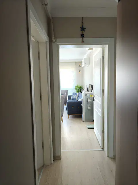 Lara Güzeloba Havuzlu Site Yuvamkent-4 Katta Doğalgazlı Eşyalı Satılık 1+1 Daire — görsel 19