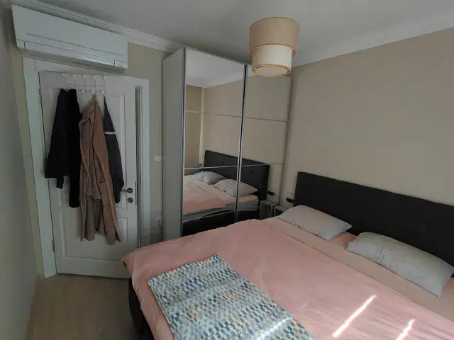 Lara Güzeloba Havuzlu Site Yuvamkent-4 Katta Doğalgazlı Eşyalı Satılık 1+1 Daire — görsel 22