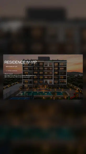 🏡 RESIDENCE IV-VIP | Yeni Formda Bir Yaşam