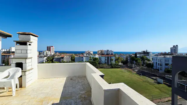 Güzeloba'da Eşsiz Deniz Manzaralı, İki Bağımsız Kullanıma Uygun 4+2 Dubleks Daire! — görsel 34