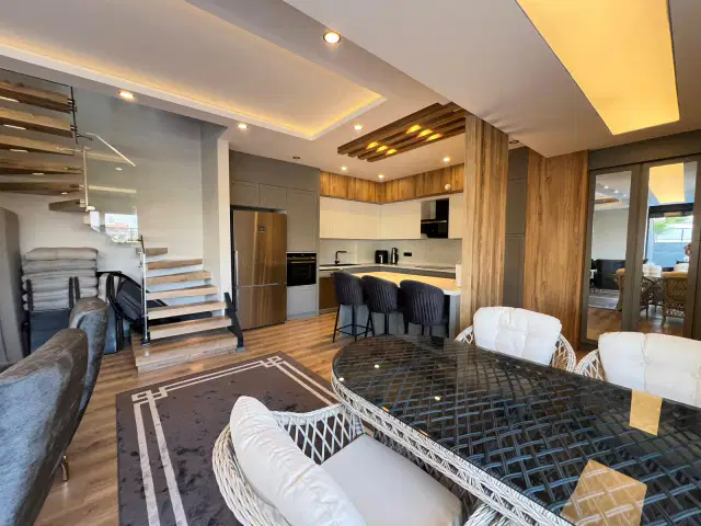 SATILIK LUX AKILLI VİLLA 5+1,5 VATANDAŞLIĞA UYGUN — görsel 8