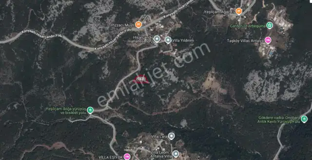 Konyaaltı Hisarçandır'da Satılık Tarla