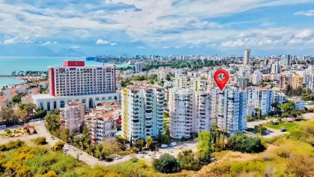 Tapu Full Açık! Güzeloba'da Deniz Manzaralı 3+1 Takaslı Daire — görsel 13