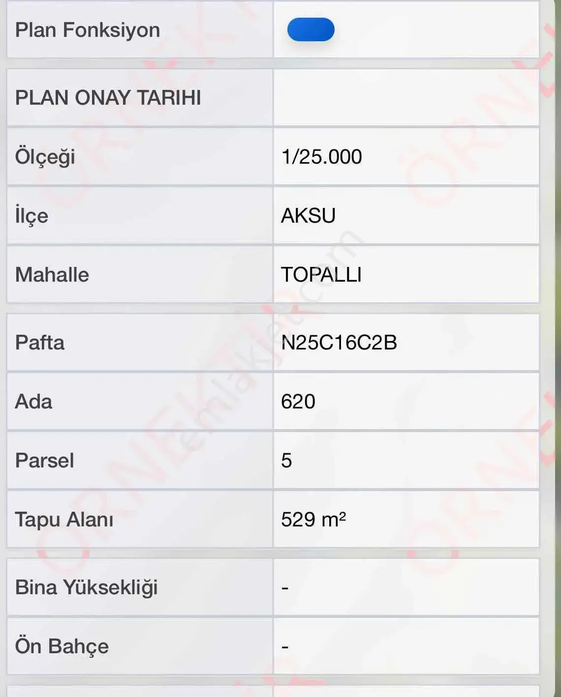 Topallıda Fırsat/müstakil 529 M2 Arsa — görsel 2