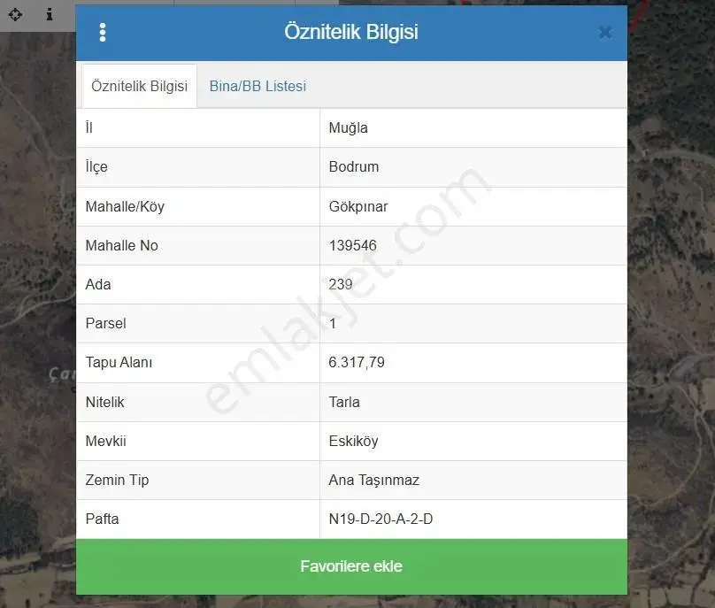 Acil Gökpınar'da 6317 M2 Resmi Yol+en İyi Fiyat+orman Cephe — görsel 4