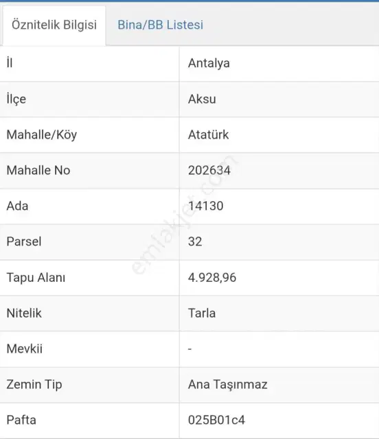 Atatürk Mah.'de Satılık 985 M2 Tarla Hissesi — görsel 9
