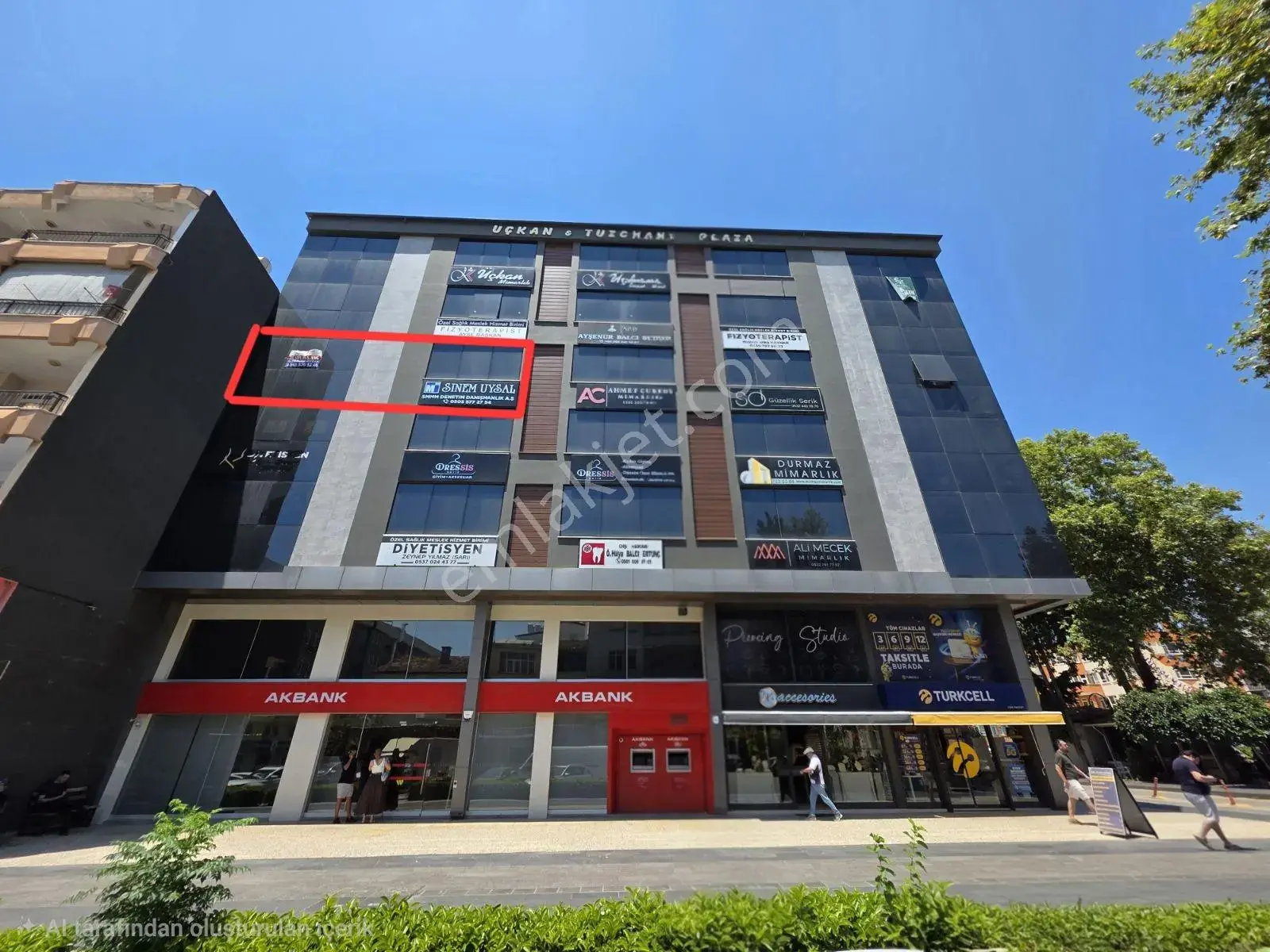 Serik Atatürk Caddesi'nde Plazada Prestijli Kiralık Ofis — görsel 10