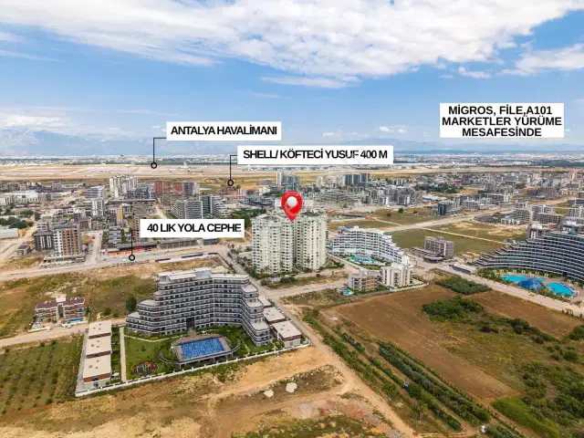 110 M2 Net Falezyum Residence Özellikli Site Satılık 2+1 Daire — görsel 12
