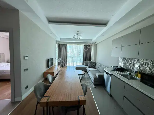 Kundu - Kemerağzı Mah. Sirius Town'da Kiralık Eşyalı 1+1