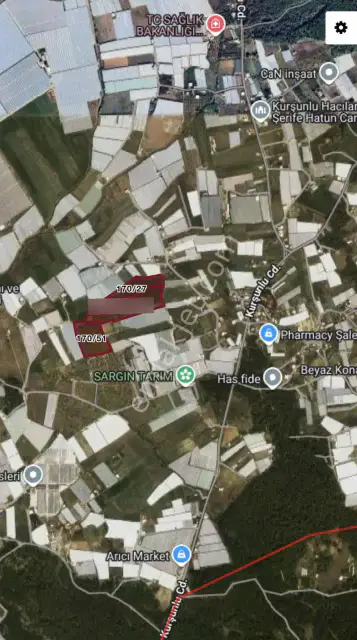 Ayşe Duvar 'dan Aksu Kurşunluda 15.565 M² Satılık Tarla — görsel 12
