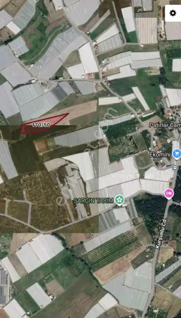 Ayşe Duvar'dan Aksu Kurşunluda 7.596 M² Yatırımlık Tarla — görsel 3