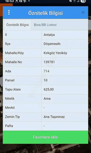 Yeniköy Kırkköz 625 M2 Müstakil Tapu — görsel 10