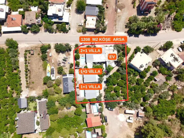 Düştü-adrasan 1208m2 Köşe Arsalı Belgeli 3 Özel Villa — görsel 33
