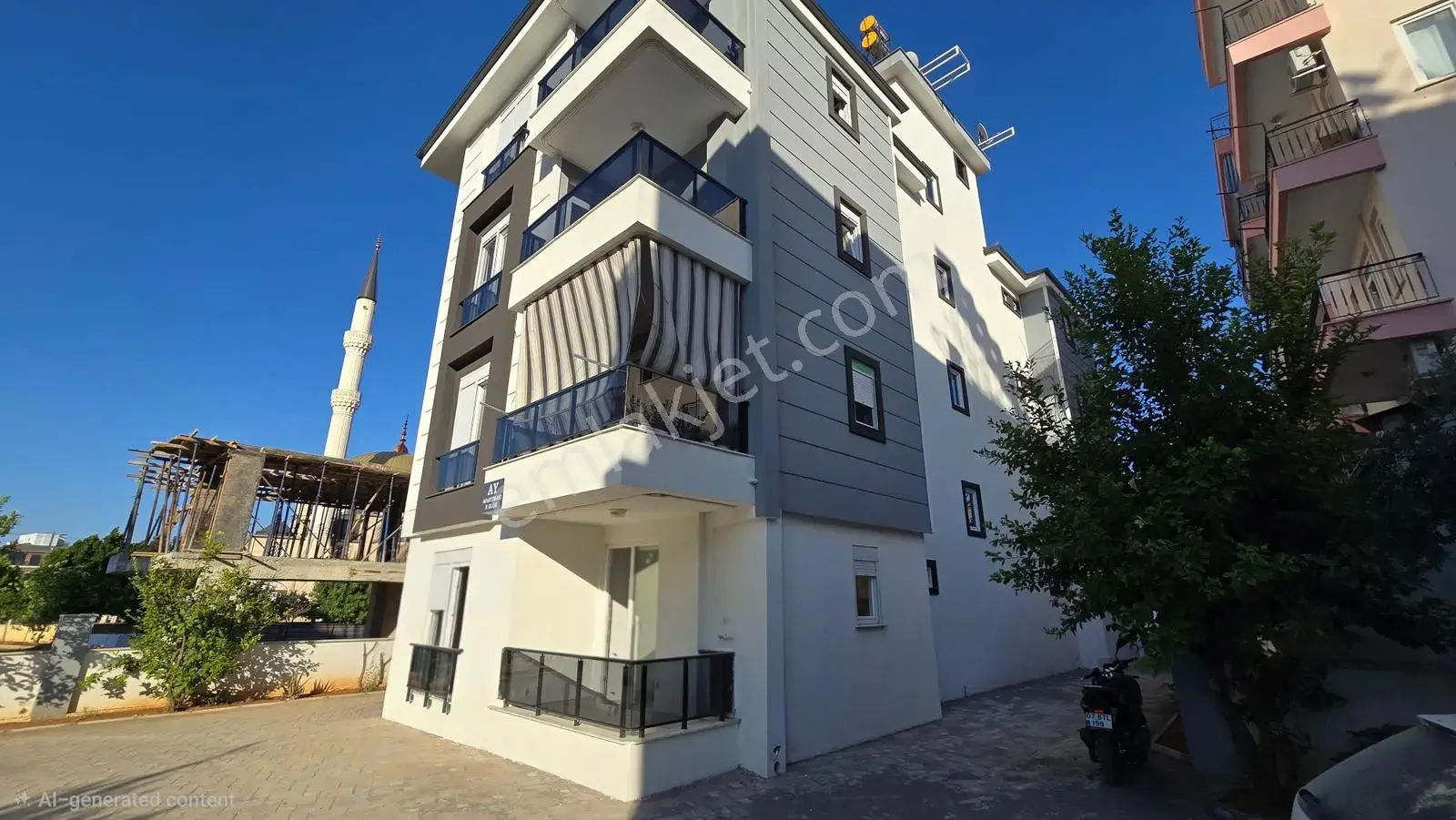 Kepez Şelale'de Site İçinde Satılık 2+1 Ayrı Mutfaklı Bahçe Katı — görsel 17