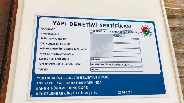 Acil Son Fiyat Kepez Sütçüler'de Tramvaya 50 Metre | İskanlı | — görsel 4