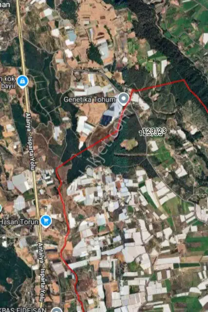 Antalya Kurşunlu'da Asat Su Aboneli Yatırımlık Tarla — görsel 8