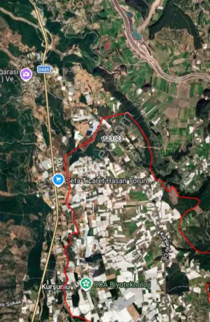 Antalya Kurşunlu'da Asat Su Aboneli Yatırımlık Tarla — görsel 9