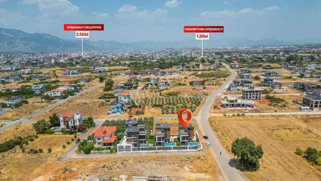 Döşemealtı Altınkale'de Sıfır Müstakil Havuzlu Satılık 4+1 Villa — görsel 36