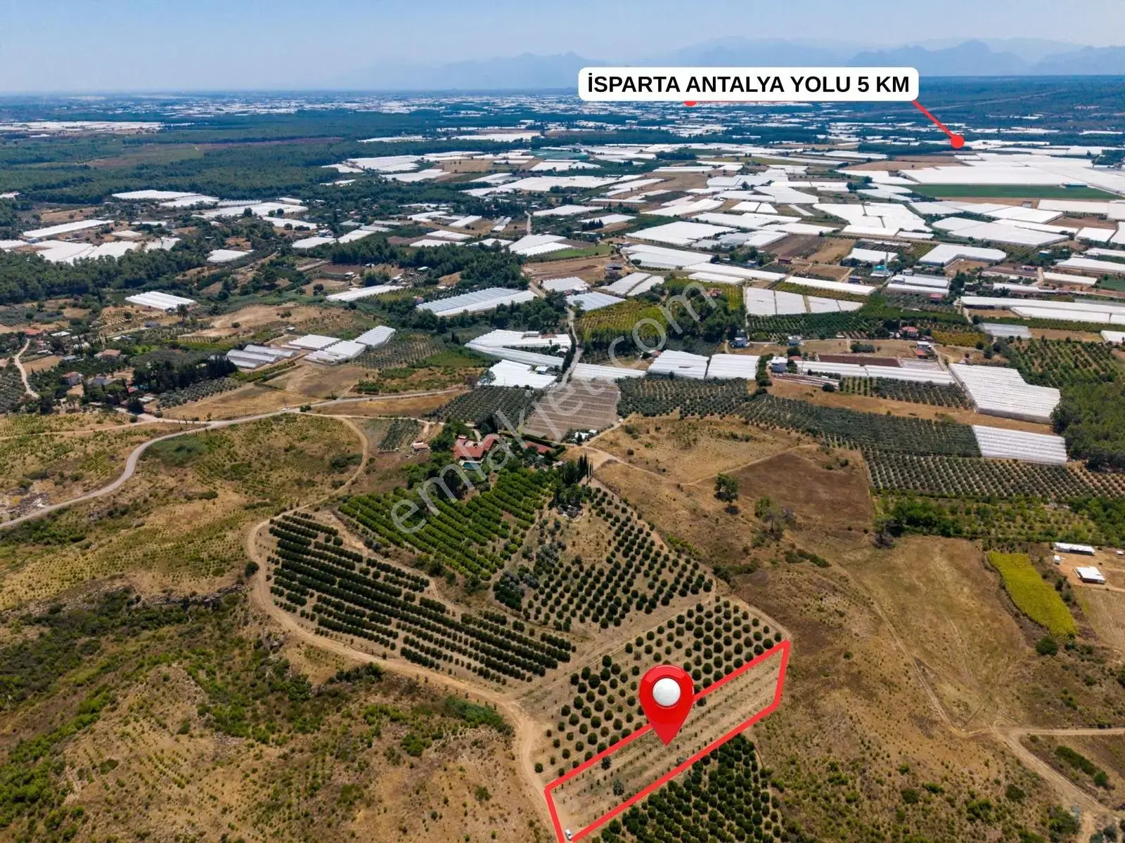 Aksu Kurşunlu 3006 M2 Satılık Müstakil Bahçe — görsel 2