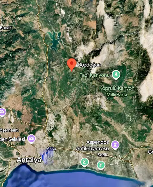 Serik Bozdoğanda Kaçırılmayacak Yatırımlık Tarla — görsel 4