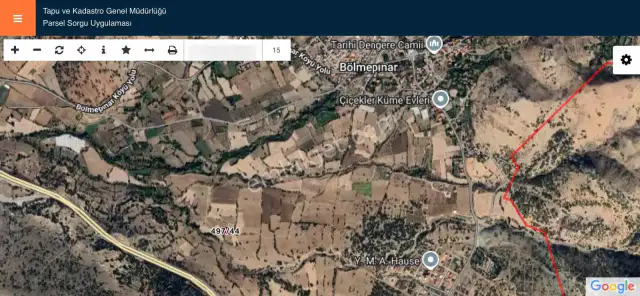 Çavdır Dengere Yerleşime Yakın Satılık 435 M2 Tarla — görsel 4