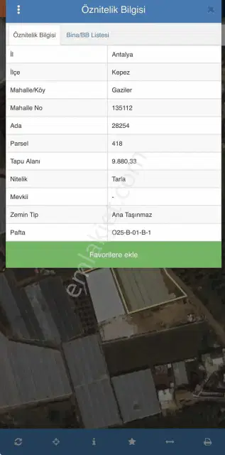 Kepez Gazilerde Yol Cepheli 9.880 M² Müstakil Tapulu Tarla — görsel 2
