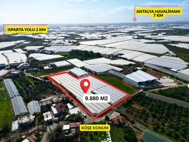 Kepez Gazilerde Yol Cepheli 9.880 M² Müstakil Tapulu Tarla — görsel 13