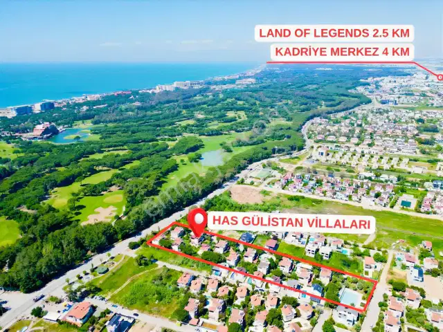 Belek De Site İçerisinde Modern 4+1 Kiralık Villa — görsel 3