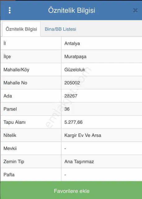 Güzeloluk'ta 220 M2 Hisseli Satılık Ticari Arsa — görsel 2