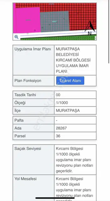 Güzeloluk'ta 220 M2 Hisseli Satılık Ticari Arsa — görsel 4