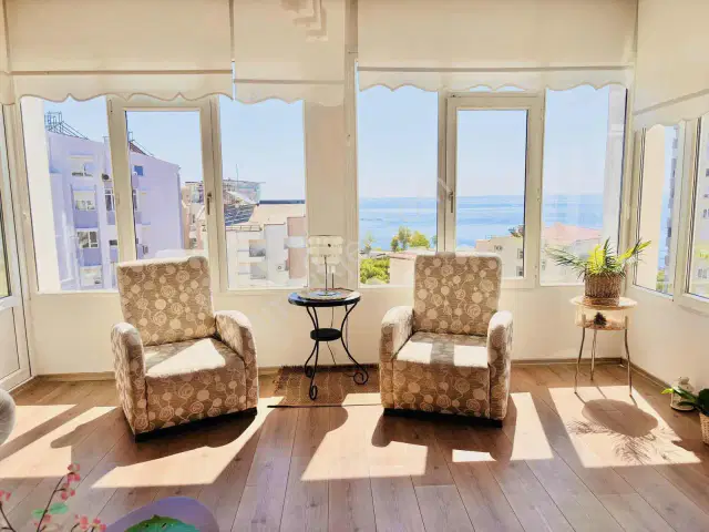 G.oba Mah Düden Park Yanı Deniz Manzaralı Full Eşyalı 3+1 Daire — görsel 23