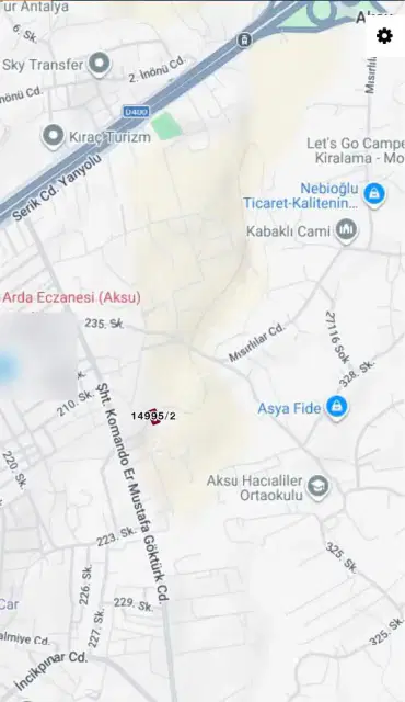 Aksu Güzelyurt'da Ticari İmarlı Arsa — görsel 6